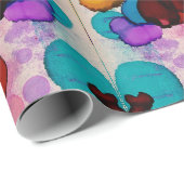 Snoepclown Cadeaupapier (Rol Hoek)