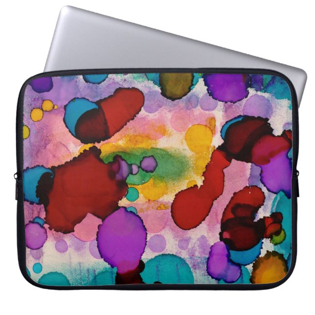 Snoepclown Laptop Sleeve (Voorkant)