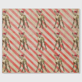  snoepdoekje met flap cadeaupapier (Vlak)