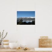 Snoepdorp Noord-Shore Lake Tahoe Poster (Keuken)