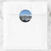 Snoepdorp Noord-Shore Lake Tahoe Ronde Sticker (Tas)