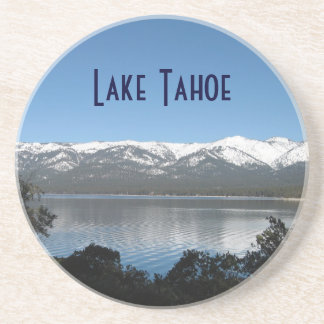 Snoepdorp Noord-Shore Lake Tahoe Zandsteen Onderzetter