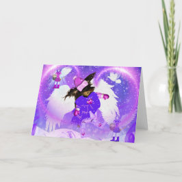 Snoepengel Sneeuwengel Wenskaart Kaart