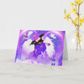 Snoepengeltje Sneeuwengel Kaart (Gele Bloem)