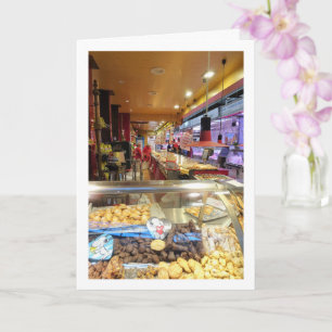 Snoepgoed in de Mercado Central, Valencia Kaart