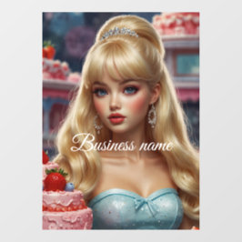 Snoepgoed Window Cling Raamsticker