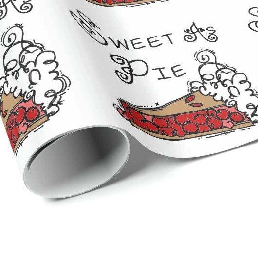 Snoepje als Pastei Cadeaupapier (Rol Hoek)