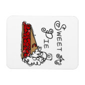 Snoepje als Pastei Magneet (Horizontaal)