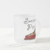 Snoepje als Pastei Matglas Koffiemok (Voorkant rechts)