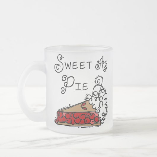 Snoepje als Pastei Matglas Koffiemok (Links)