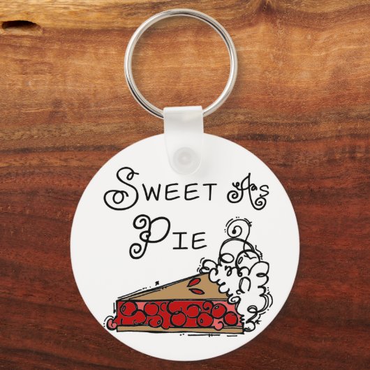 Snoepje als Pastei Sleutelhanger (Voorkant)