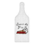 Snoepje als Pastei Snijplank (Voorkant)