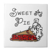 Snoepje als Pastei Tegeltje (Voorkant)