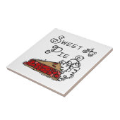 Snoepje als Pastei Tegeltje (Zijkant)