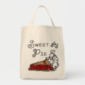 Snoepje als Pastei Tote Bag (Voorkant)