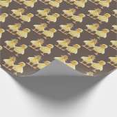 Snoepje bruin cadeaupapier (Hoek)