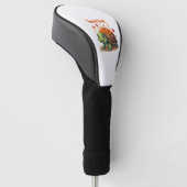 Snoepje Schildpad Golfheadcover (Schuin)