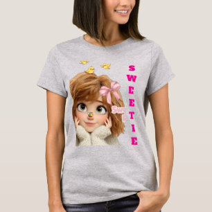 Snoepje Taart Gember Meisje - Knuffel Wangetjes G T-shirt