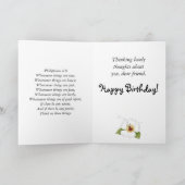 Snoepje Weinig 4:8 van Philippians van de Kaart (Binnen)