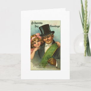 Snoepje Weinig Klaver St. Patrick Kaart