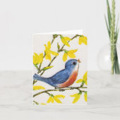 Snoepje Weinig Vogel Notecard Kaart (Voorkant)