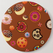Snoepjes 3 ronde button 6,0 cm (Voorkant)