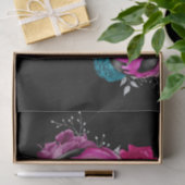 Snoepjes appel met bloemen ontkoppeld tissuepapier (Geschenk)