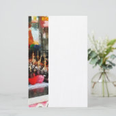 Snoepjes appels briefpapier (Staand voorkant)