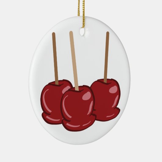 Snoepjes appels keramisch ornament (Rechts)