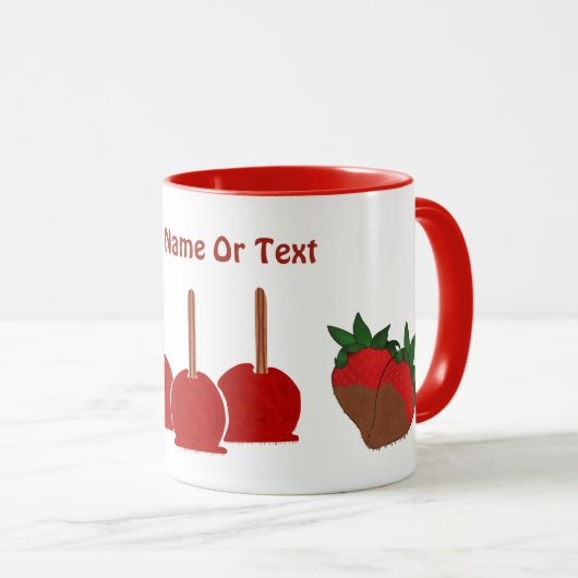 Snoepjes appels mok (Voorkant rechts)