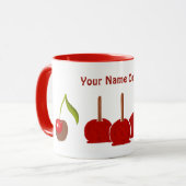 Snoepjes appels mok (Voorkant links)