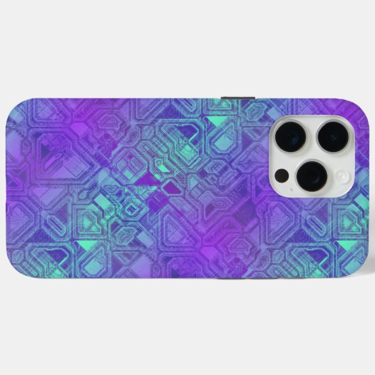 snoepjes circuits - besblauw : Case-Mate iPhone case (Achterkant (horizontaal))
