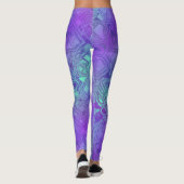 snoepjes circuits - besblauw : leggings (Achterkant)