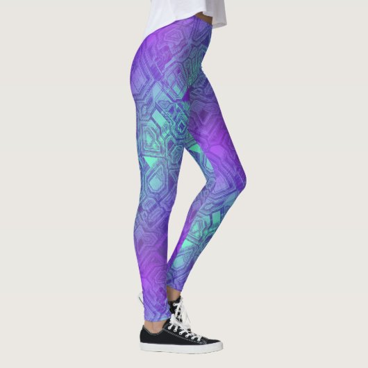 snoepjes circuits - besblauw : leggings (Rechts)