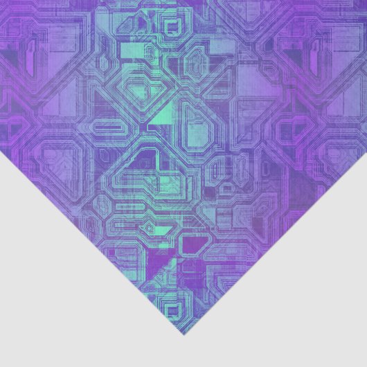 snoepjes circuits - besblauw : tissuepapier (Detail)