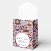 Snoepjes Donuts Meisje Baby Shower Bedankdoosjes (Geopend)