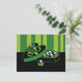 Snoepjes doos briefkaart (Staand voorkant)