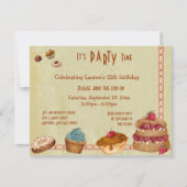 Snoepjes en Sweet-behandelingen Kaart (Voorkant)