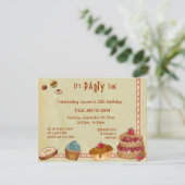 Snoepjes en Sweet-behandelingen Kaart (Staand voorkant)