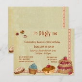 Snoepjes en Sweet-behandelingen Kaart (Voorkant / Achterkant)