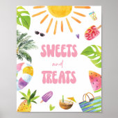 Snoepjes en traktaties Dessert Station Sign Poster (Voorkant)