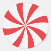 Snoepjes envelopsluiting ronde sticker (Voorkant)