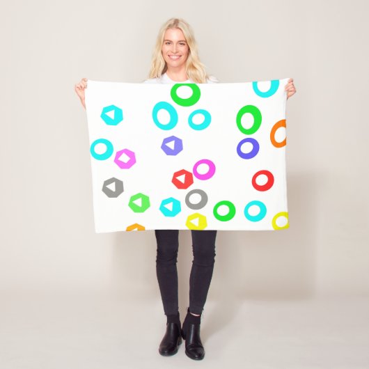 Snoepjes Fleece Deken (In situ)