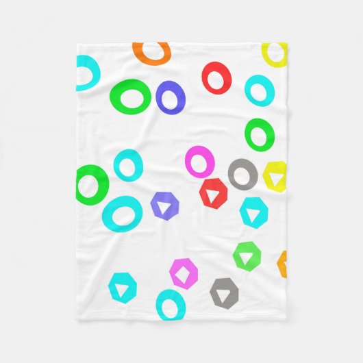 Snoepjes Fleece Deken (Voorkant)