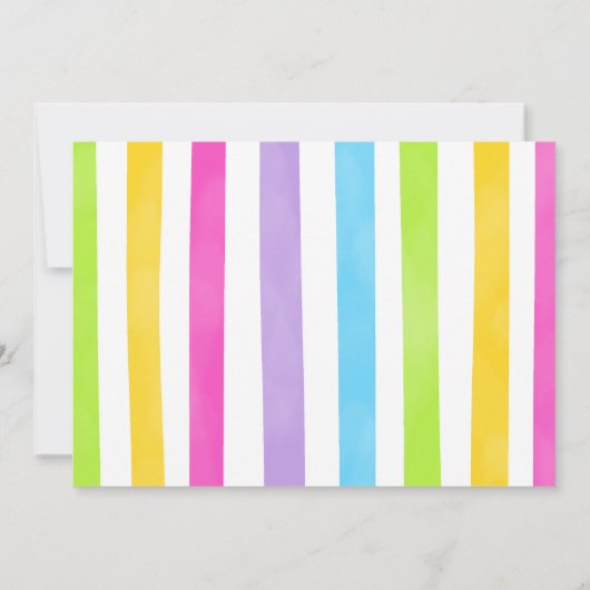 Snoepjes Foto Uitnodiging (Achterkant)