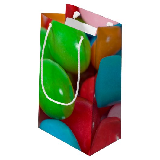 snoepjes gumballs klein cadeauzakje (Achterkant Gekanteld)