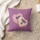 Snoepjes harten breken uit op valentijnsdag kussen (Deken)