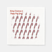 Snoepjes Kerst Tijd Papieren servetten (Voorkant)