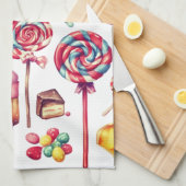  snoepjes keukenhanddoeken (Quarter Fold)