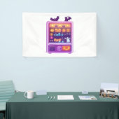 Snoepjes klauwmachine spandoek (Beurs)